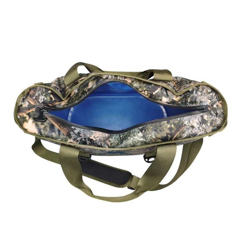 Durable Leakproof Soft Cooler Water Resistant Camouflage Style For Barbecue Fishing
