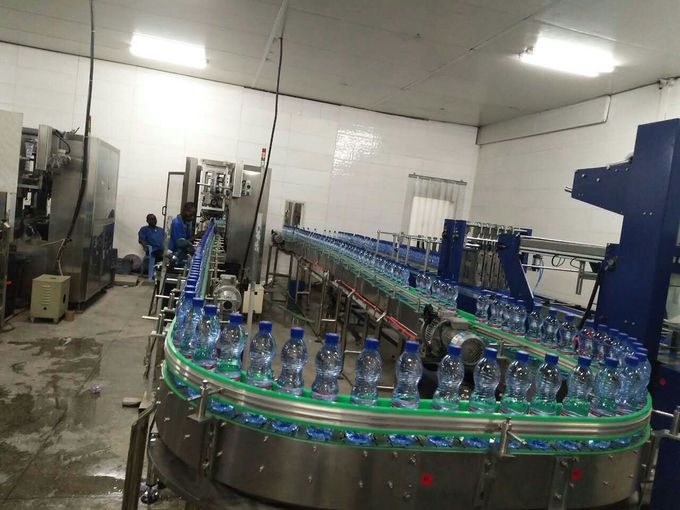 Dia 110mm Water Packing Machine 0.2Mpa Water Filling And Capping Machine 4