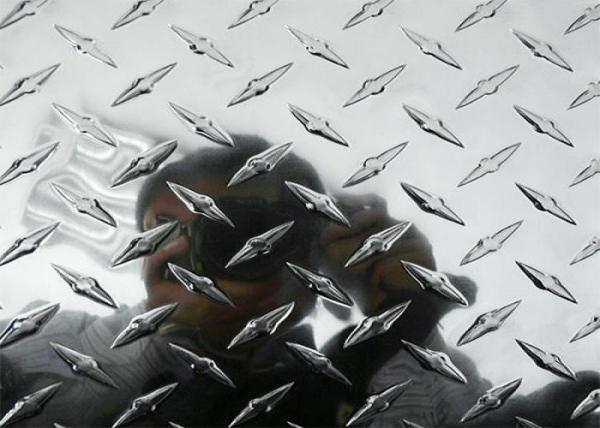Lightweight Diamond Metal Sheet 6061 T6 Aluminum Plate With 1.6mm - 6.0mm