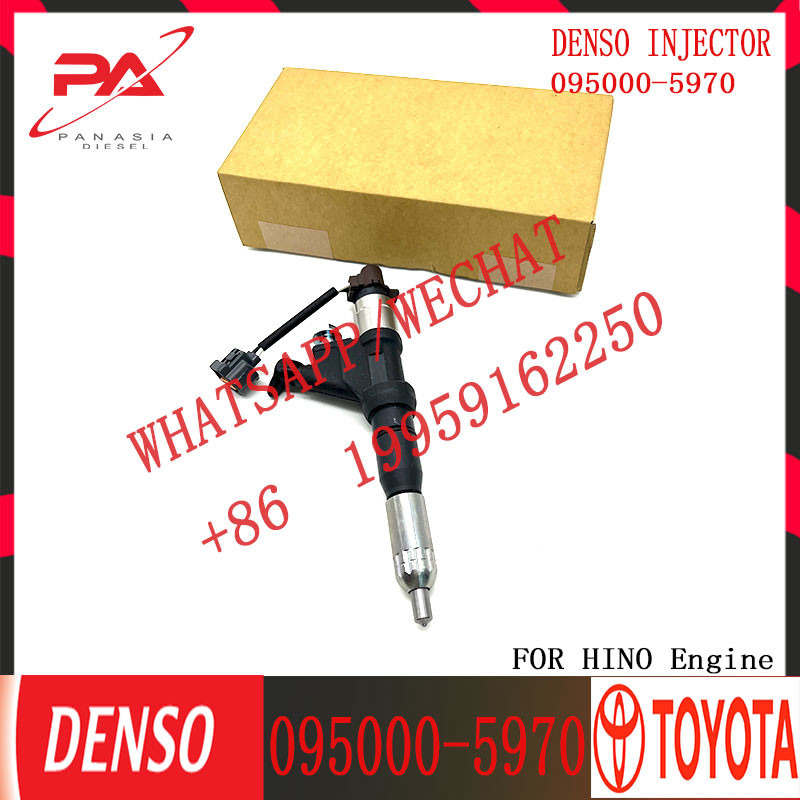 Common rail fuel injector 095000-5970 095000-5971 095000-5972 23670-E0360 for HINO 700 Series