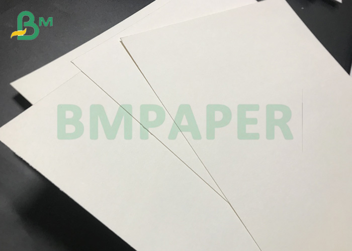 60PT 80PT Bleached White Pulpboard Sheets For Drink Coasters Material
