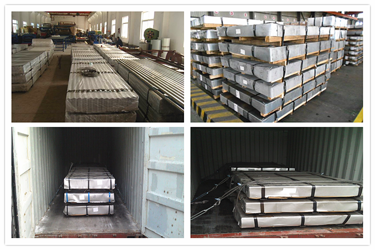 Zinc Aluminum Galvanized Corrugated Steel Roofing Sheet Hot Rolled
