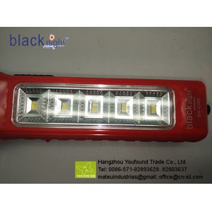 BN-428Semergency Lighting Solar Power Rechargeable LED Torchlight with Side Lamp