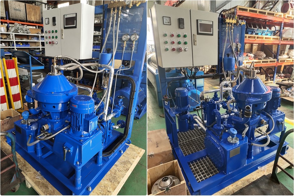 Partial Discharge Disc Stack Centrifuges of Power Station Diesel Oil Separator System