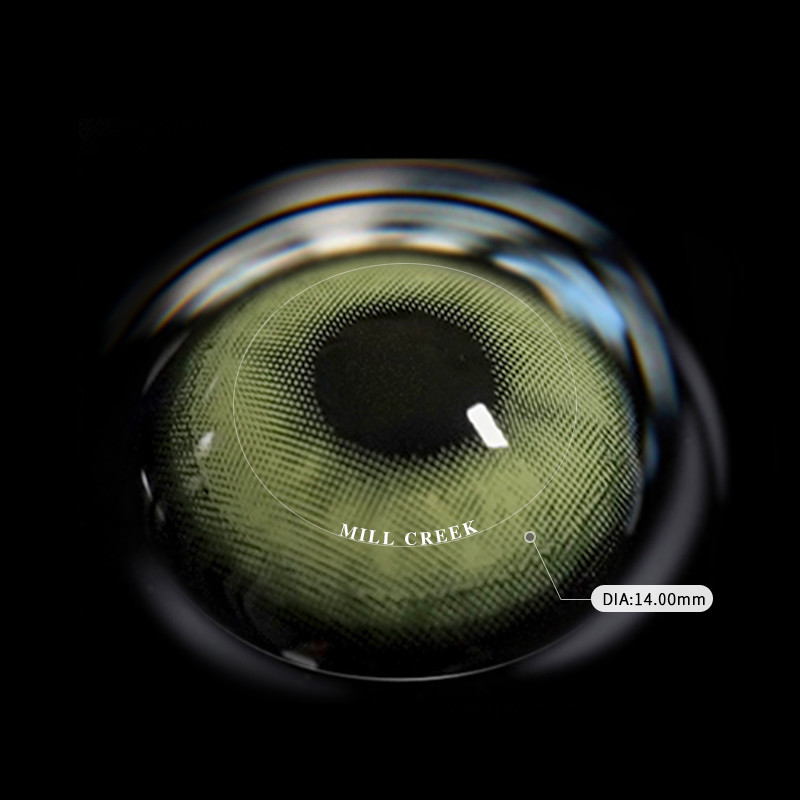 KSSEYE Comfortable Prescribed Color Contact Lenses For Graduated Eyes
