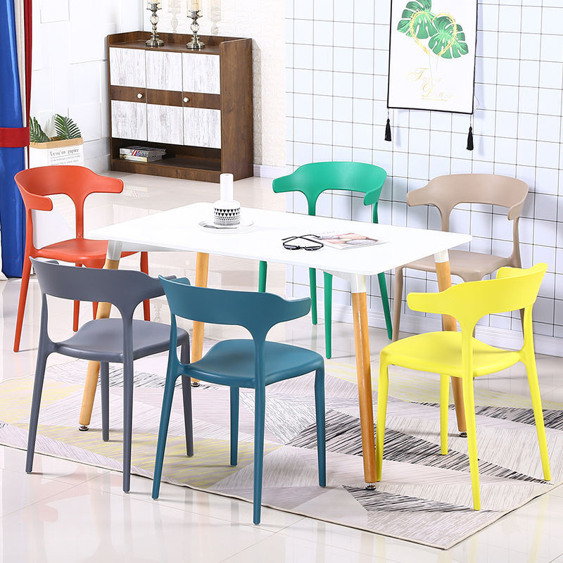Clear Chair, Armless Acrylic Desk Chair with Golden Feet Swivel Molded Plastic Shell Chair Adjustable