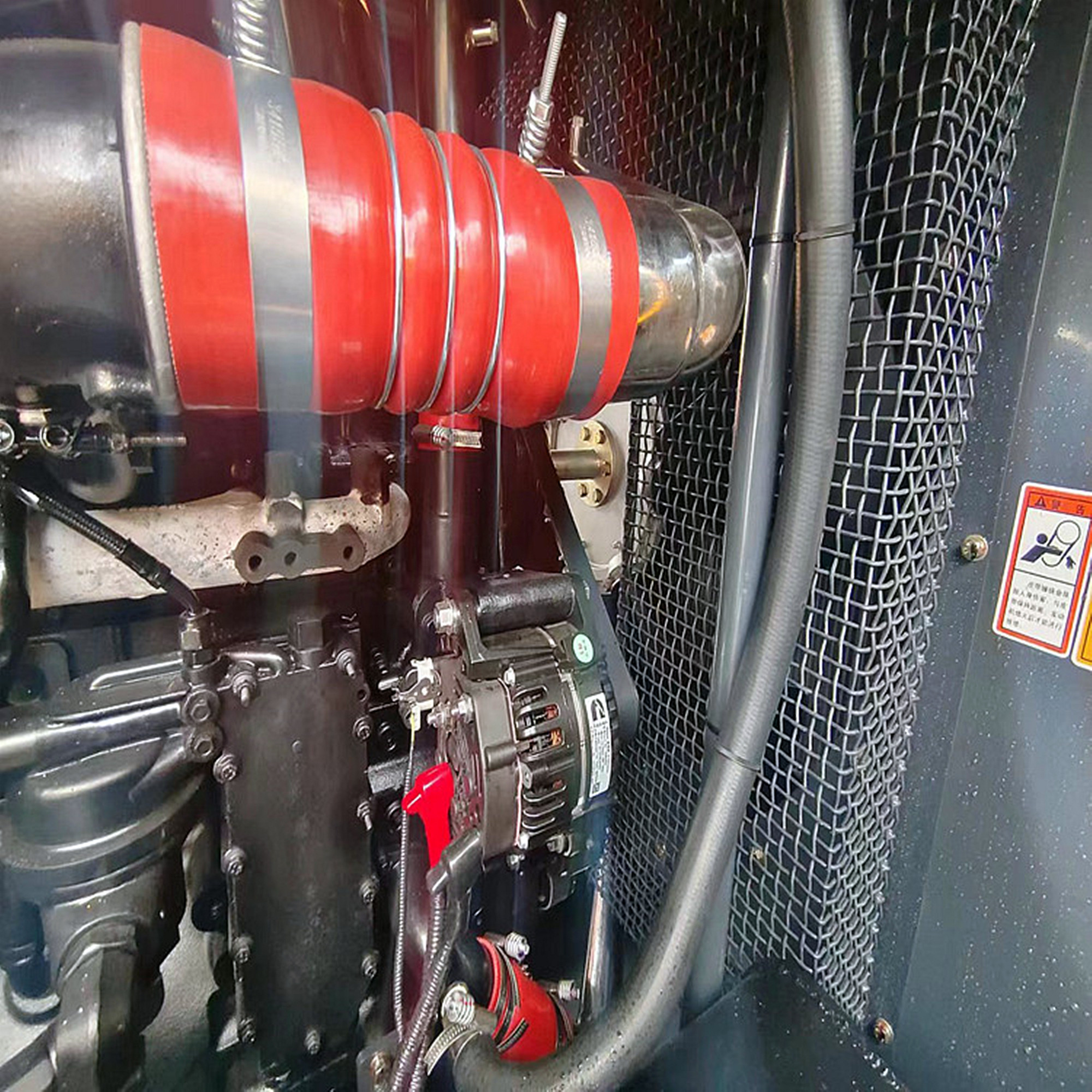 High Pressure Mining Screw Air Compressor Machine 294KW