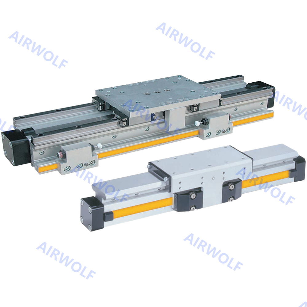 Anodized aluminum PARKER OSP-P Rodless linear drives Pneumatic cylinder Bore size 10mm to 80mm Stroke 100mm to 3000mm OSP-P10 OSP-P16 OSP-25 OSP-P32 OSP-P40 OSP-P50 OSP-P63 OSP-P80