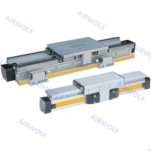 Quality Anodized aluminum PARKER OSP-P Rodless linear drives Pneumatic cylinder Bore size 10mm to 80mm Stroke 100mm to 3000mm OSP-P10 OSP-P16 OSP-25 OSP-P32 OSP-P40 OSP-P50 OSP-P63 OSP-P80 for sale