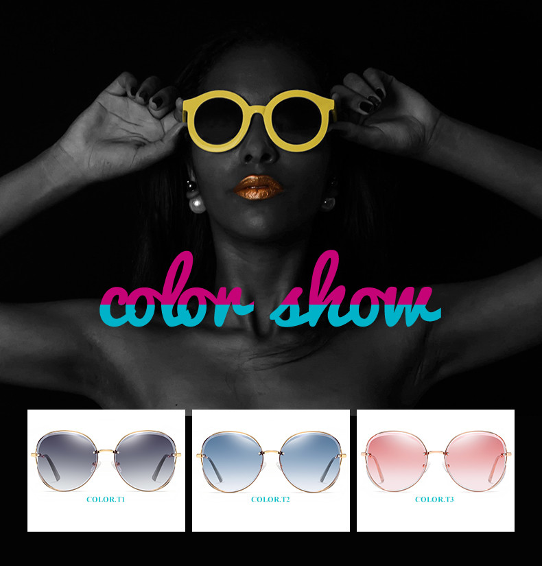 60mm Lens Square Cat Eye Sunglasses UV400 UVC Fashionable Women Sunglasses