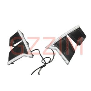 China Customized Car Light Accessories Modified LED Fog Lamp Light Cover For 4x4 Dmax 2022 on sale