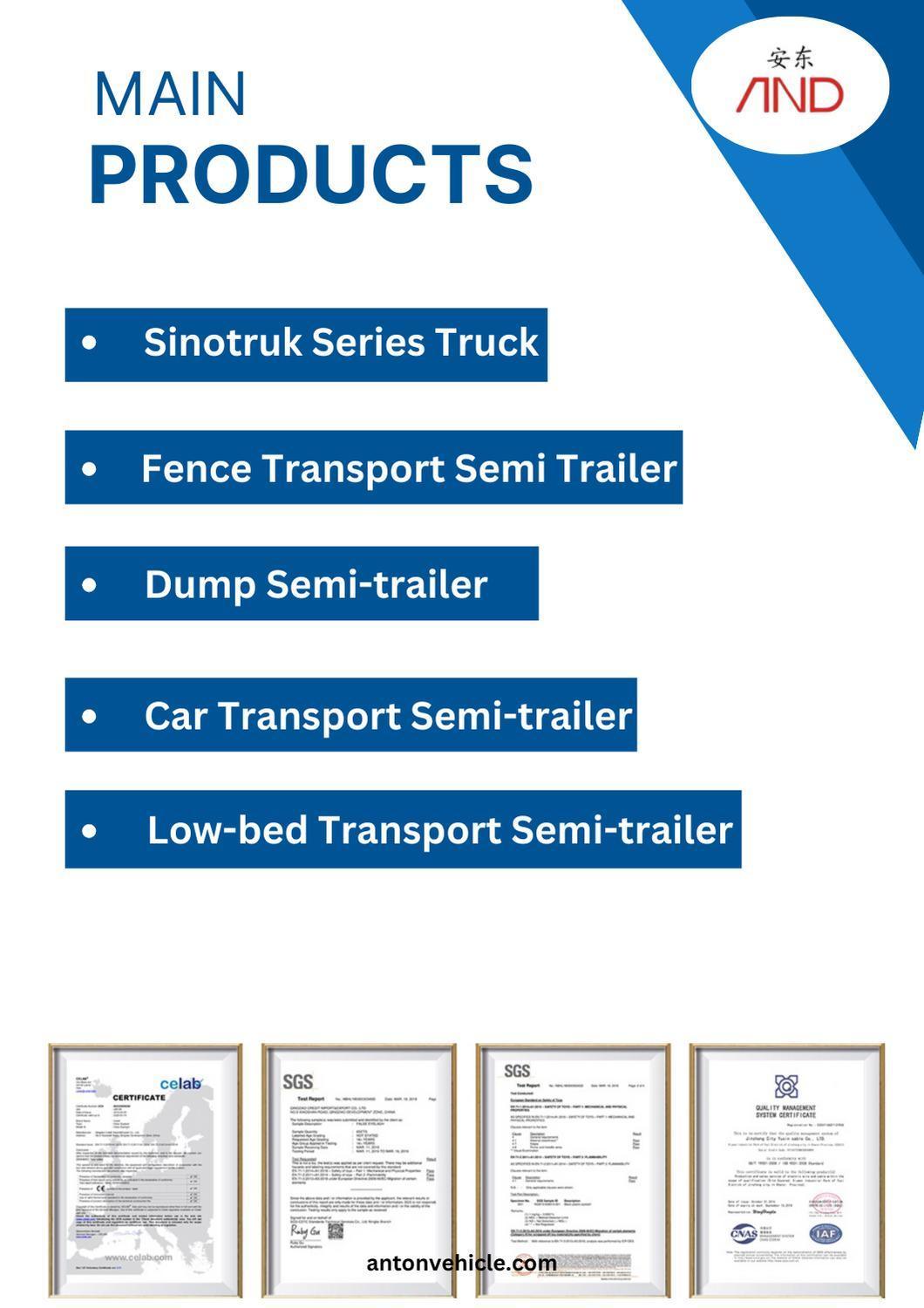 Low Price China Sale 3 Axles Curtain Side Semi Trailer