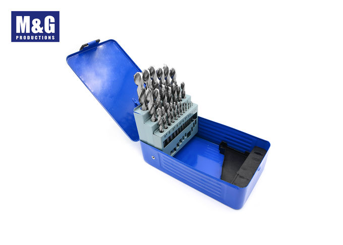 Drill Bits Set High Strength DIN338 25PCs Drill Bit Sets