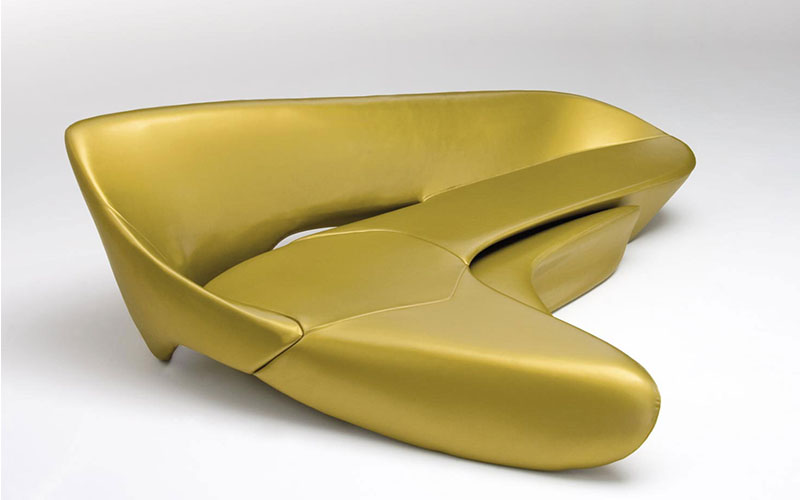 Zaha Hadid Moon Sofa From Moon System Sofa by B&B Italy Moon sofa with ottoman