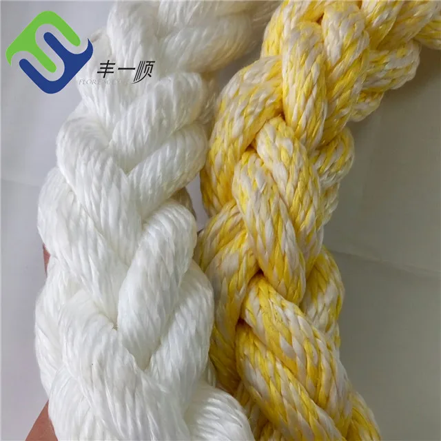 120mm Diameter PP Marine Rope 8 Strand Polypropylene Rope For Tug And Boat