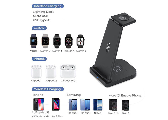 3W Charging Station 3 In 1