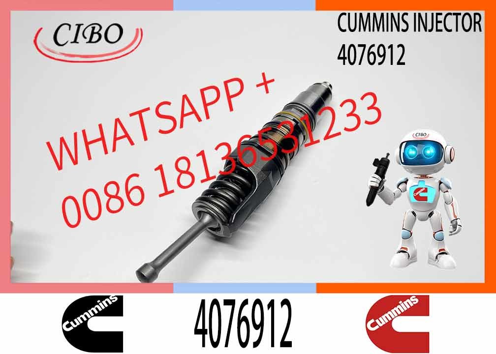 Diesel Fuel Unit Injector 1473430 4076912 1521978 3331153 1764365 For CUMMINS SCANIA ISX DT12.02HPI Engine
