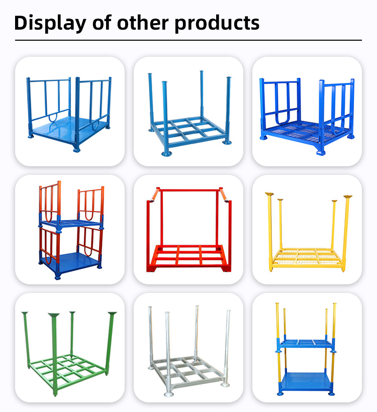 Durable Warehouse Metal Stack Racks For Easy Handling Save Storage Space