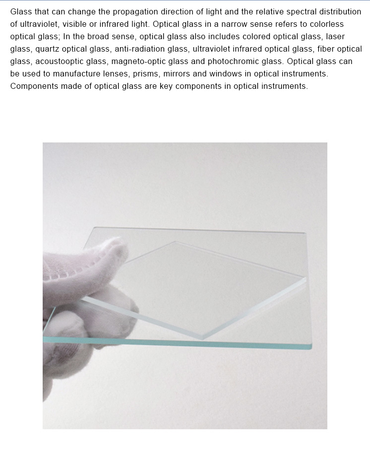 Standard Thickness Optical Components Spherical Double Convex Lens