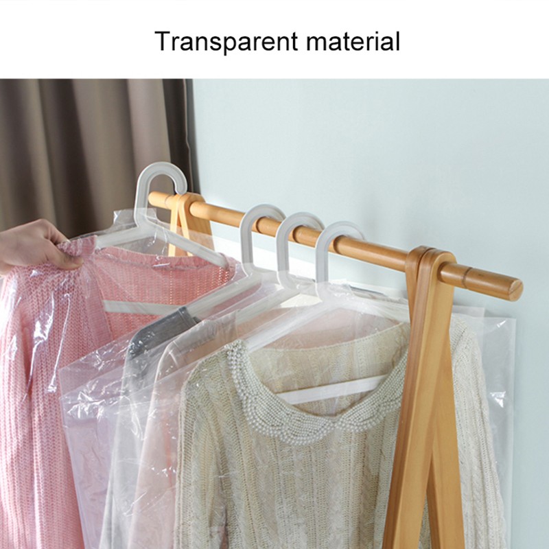 Clear Polyethylene Dry Cleaning Garment Bags On Rolls, Dry clean perforated clear poly plastic garment/laundry/clothing