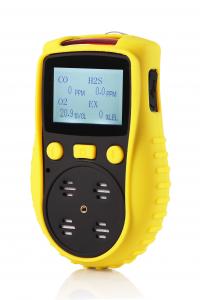  Portable Diffusion 4 Gases in 1 Detector CO H2S O2 LEL Carbon Monoxide Oxygen Combustible Multi Gas Detector Manufactures