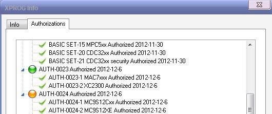 XPROG Authorizations pic2