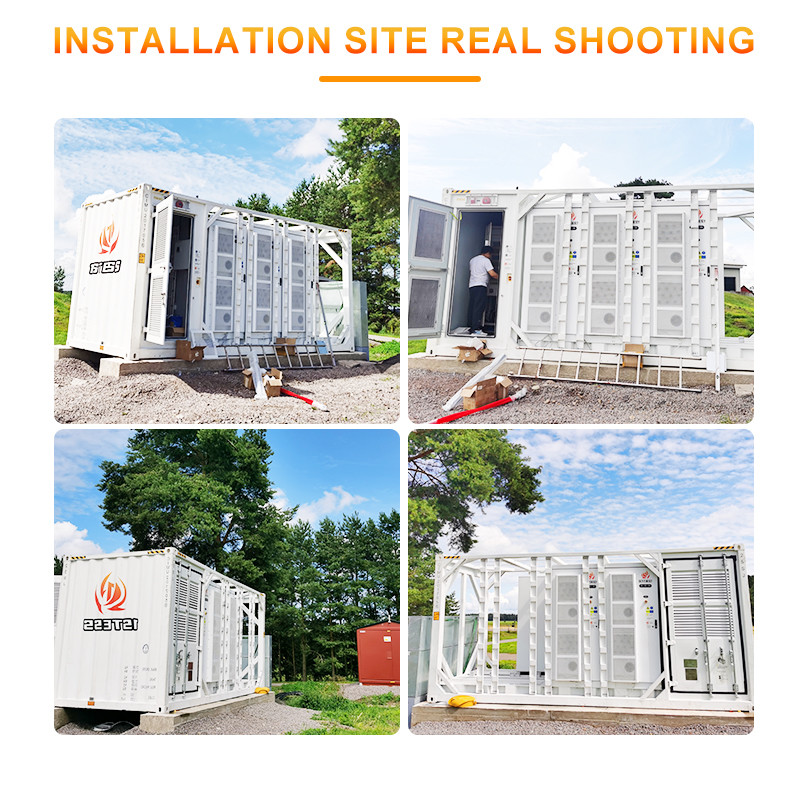 High Voltage Lithium Battery Container Energy Storage System with 1MWh 2MWh 3MWh