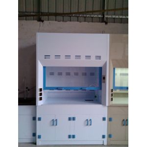 Portable Fume Hood with Airflow Controller 1500*850*2350 mm Size and 1296m3/h