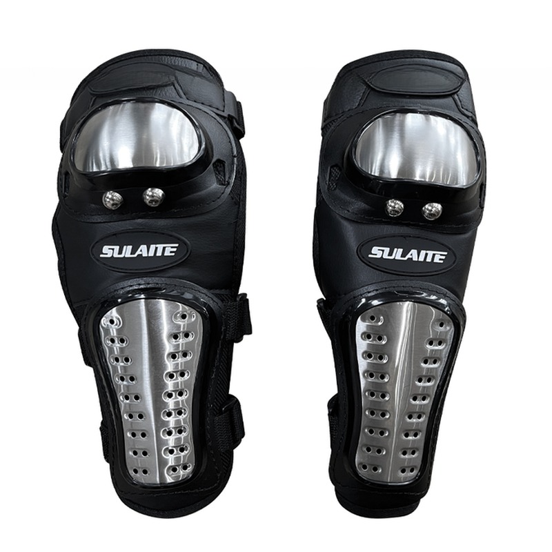 Personal Protection Motorcycle Elbow and Knee Pads with One Size Fits All Design