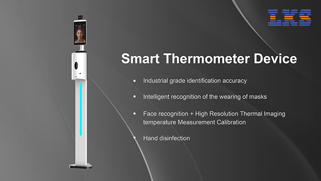 2MP Camera Forehead Infrared Thermometer