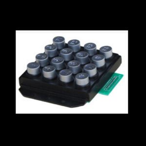 Zinc Alloy Backlit Numeric Keypad Aging Resistant With Abs Frame