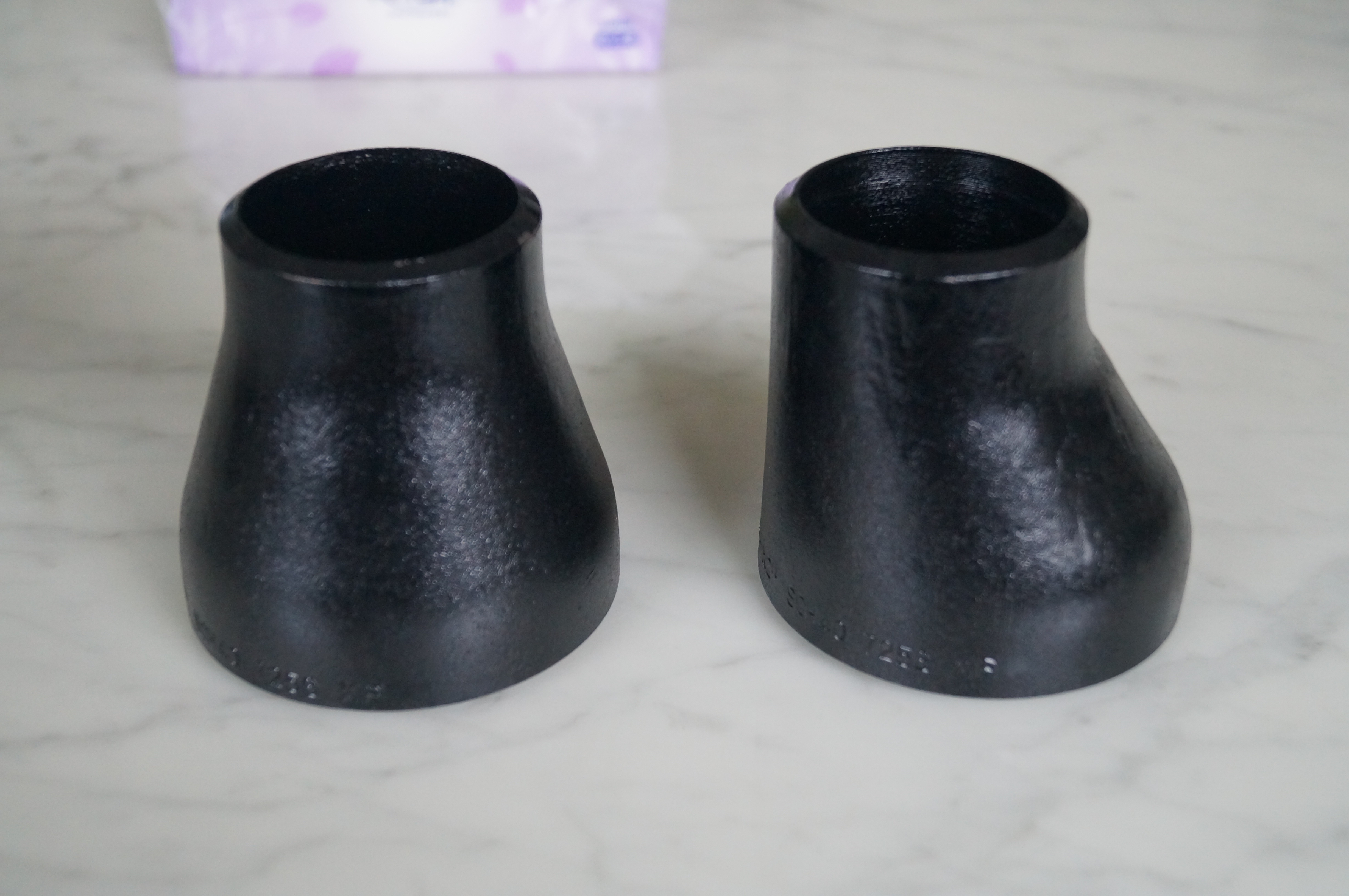 CS SS DN15 To DN2000 Steel Pipe Reducer Rust Proof Oil Black Con Ecc