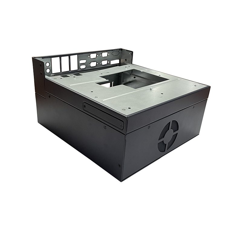 Wallmount IPC Chassis Laser Cut Bending Metal Industrial 24 Bay Server Case