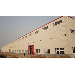 Open Layout Steel Structure Warehouse Large Span Free Design