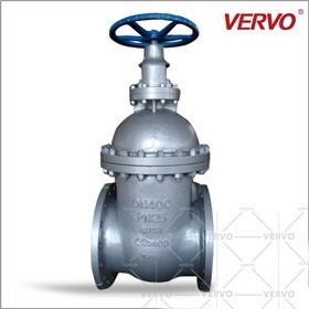 16" Class 150 Cast Steel Gate Valve PN16 Non Rising Stem Gate Valve DN400 PN25