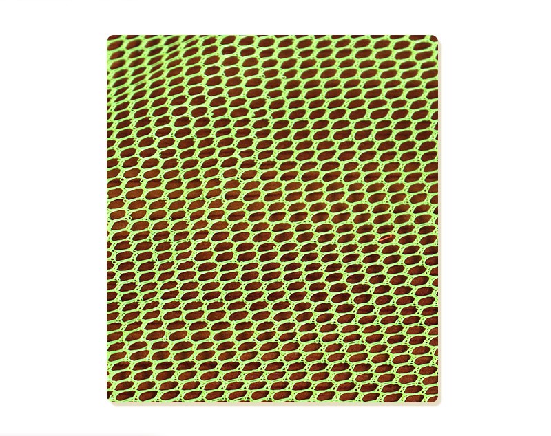 Elastic Polyester Mesh Fabric , Tear Resistant Breathable Poly Net Fabric