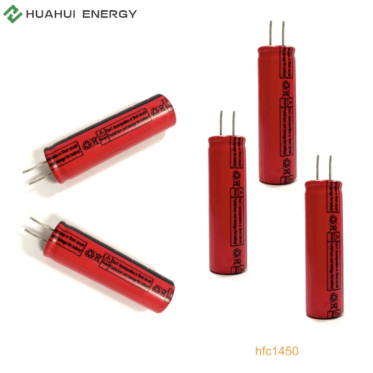 14mm*50mm 3.2 V Lithium Ion Battery 1450 Lifepo4 Lithium Phosphate 3.2V 500mAh