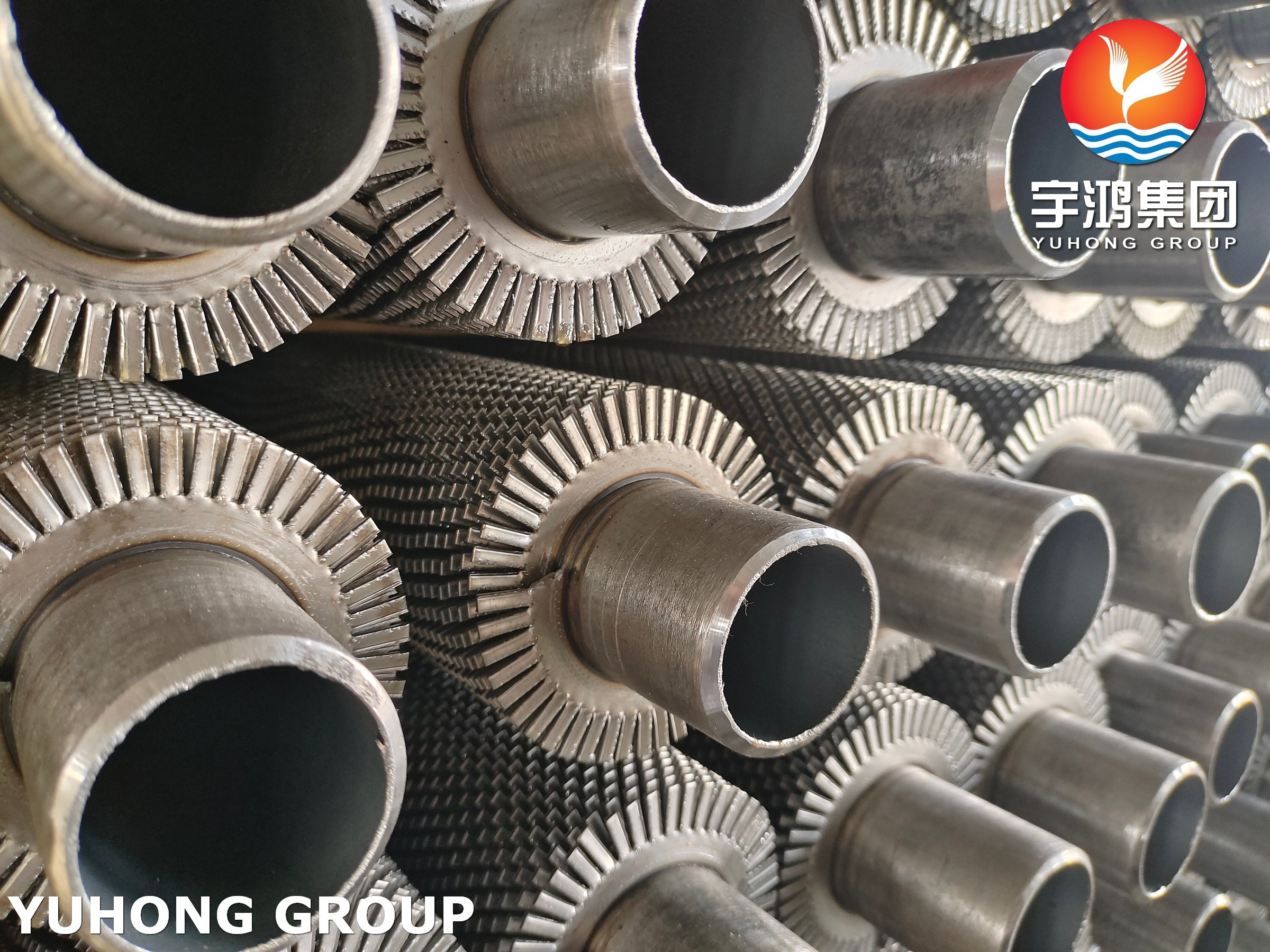ASME SA192 Serrated Finned Tube , For Boiler and Heat Exchanger