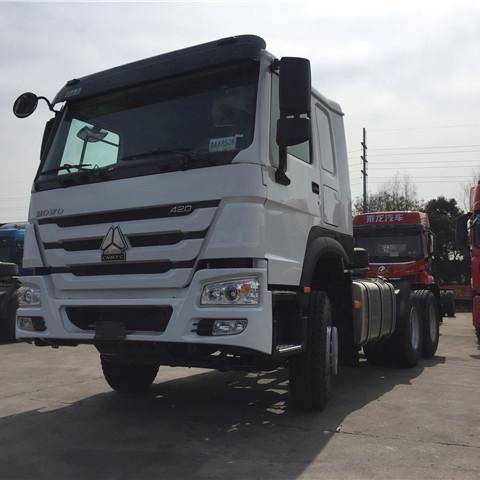 Sinotruk HOWO 6x4 Prime Mover Truck , Tractor Truck 336hp, 371hp, 420hp, Euro II