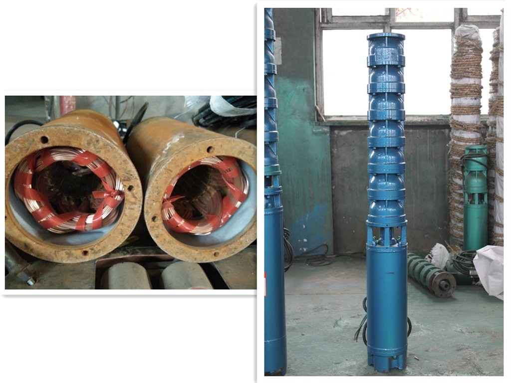 High Pressure Submersible Borehole Pumps For Water Supply / Dewatering