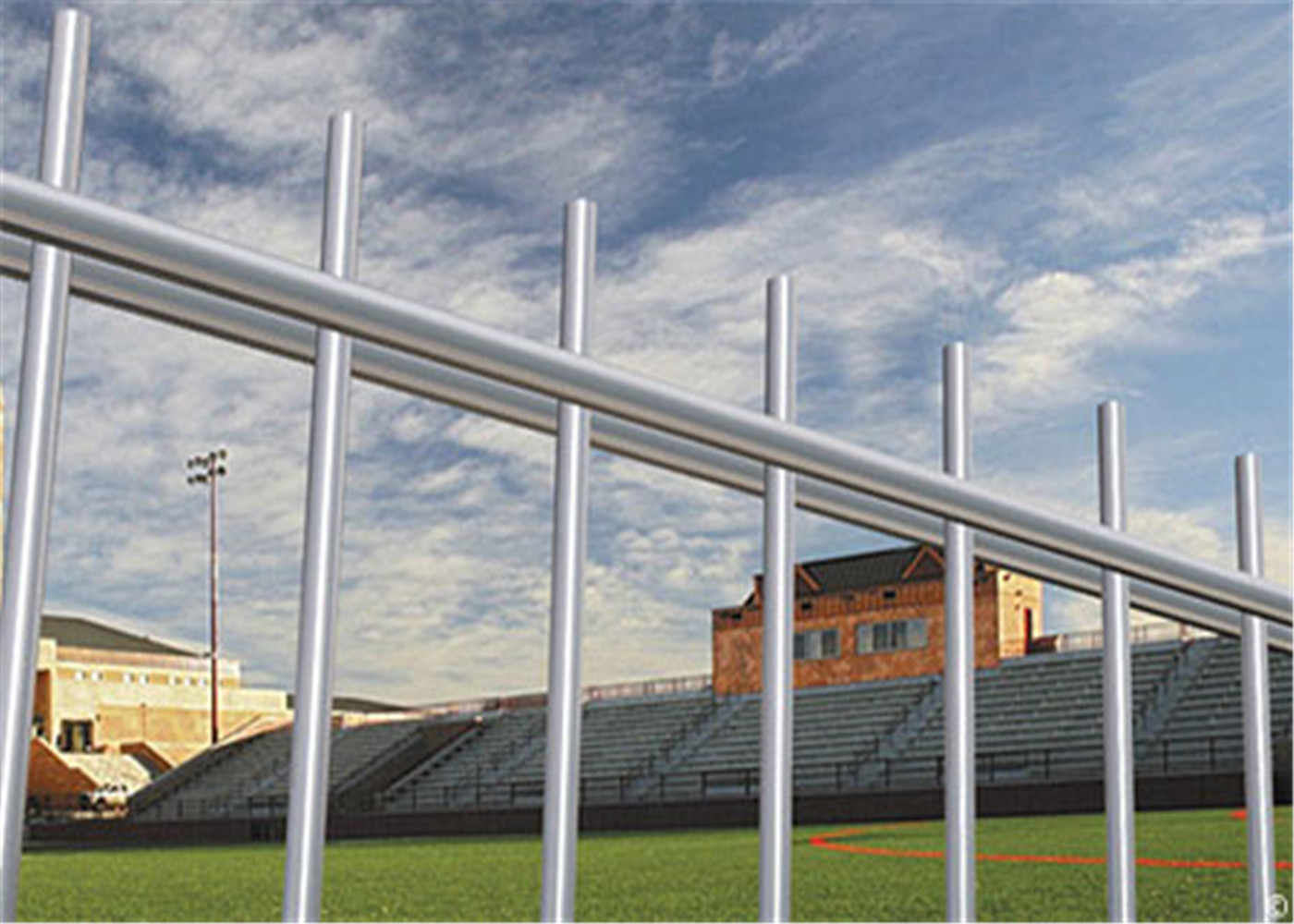 Powder Coated Twin Wire Welded Mesh /Double Wire Mesh Fence Panels