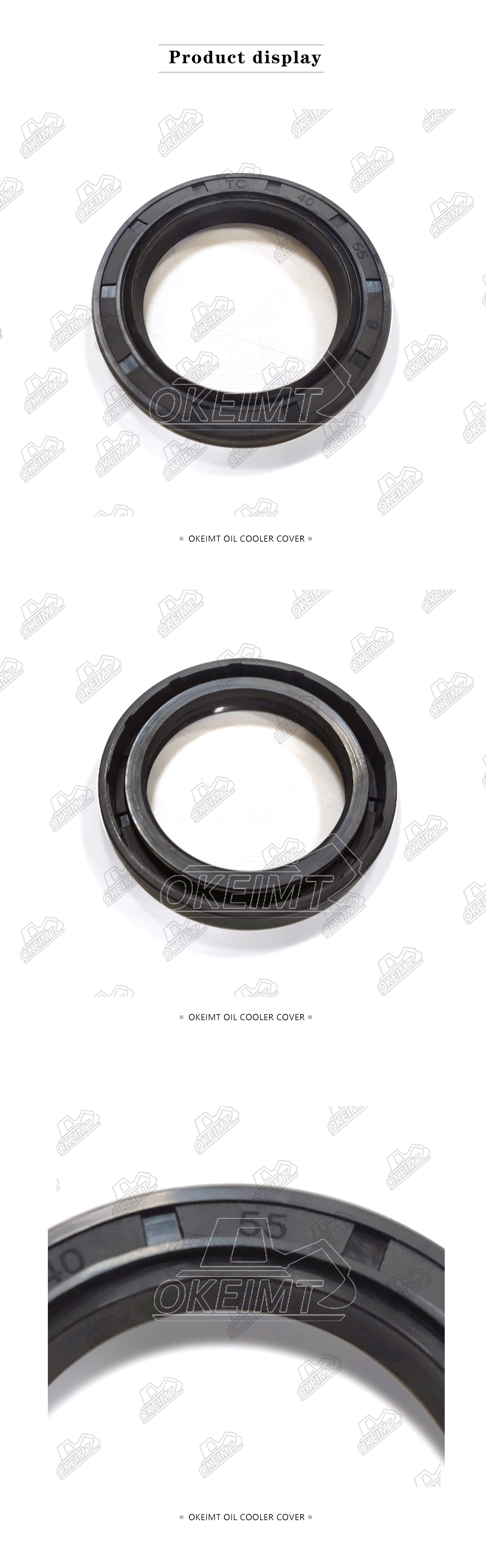 Automobile Engine Spare Parts For V2203 Crankshaft Front Rear Oil Seal