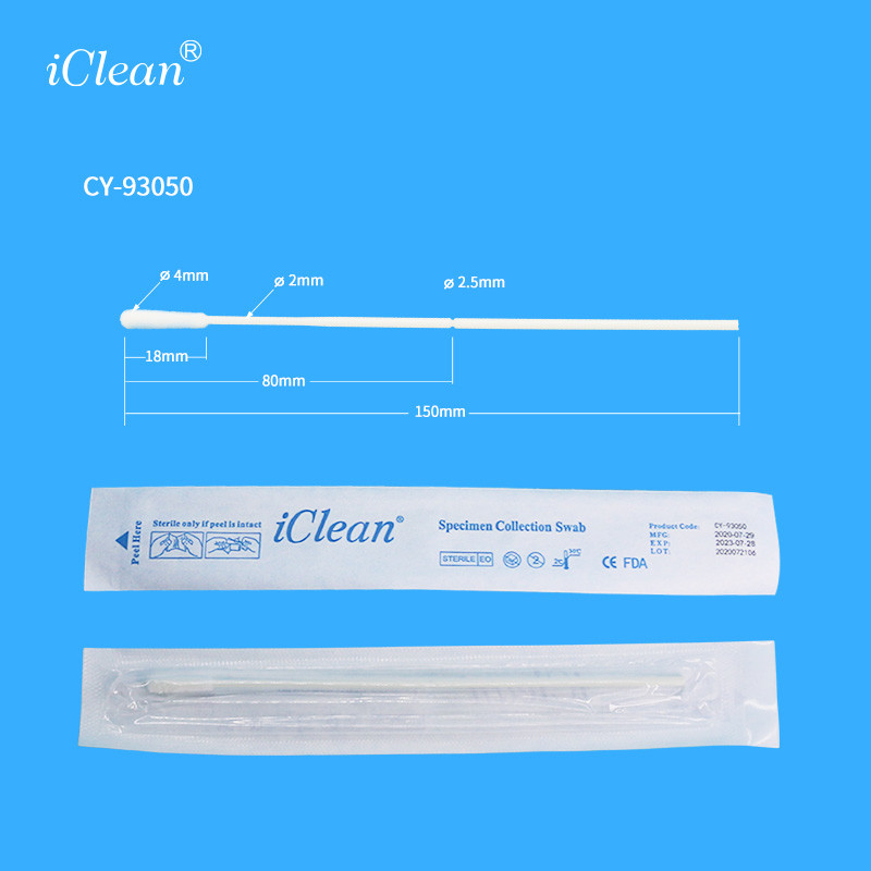 NMPA Disposable Sampling Tube Independent Packaging Nylon Tip Swab