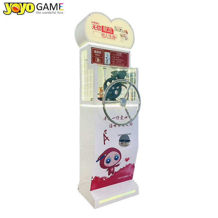 Souvenir Coin Penny Press Vending Machine with Promotion Screen for Tourism