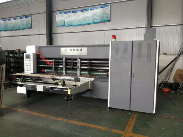 150pcs/Min Corrugated Slitter Machine Auto Suction Feeding Slotter Safety