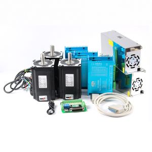 86hsn115 6a 8.0n.M Nema34 Closed Loop Stepper Drive 3axis Cnc Kit With Driver