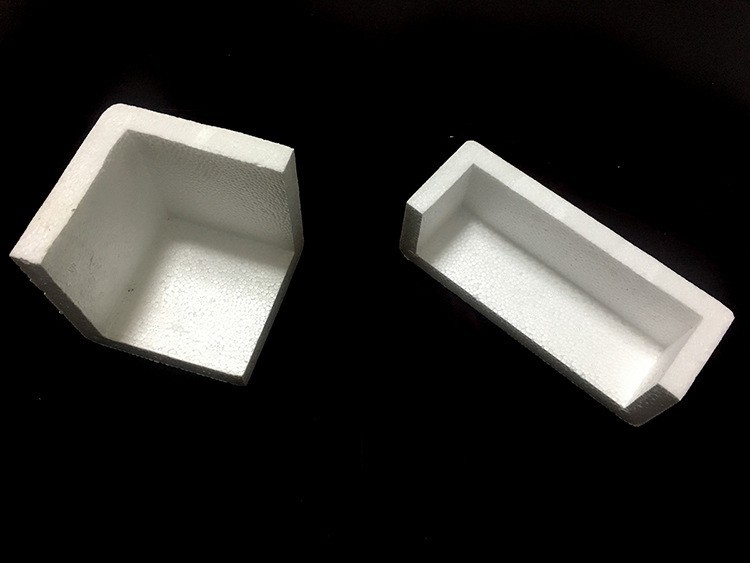 High Density Liquor Express Packaging Foam Box Shockproof Bottle Foam Box EPS Shaped Red Wine Foam Products