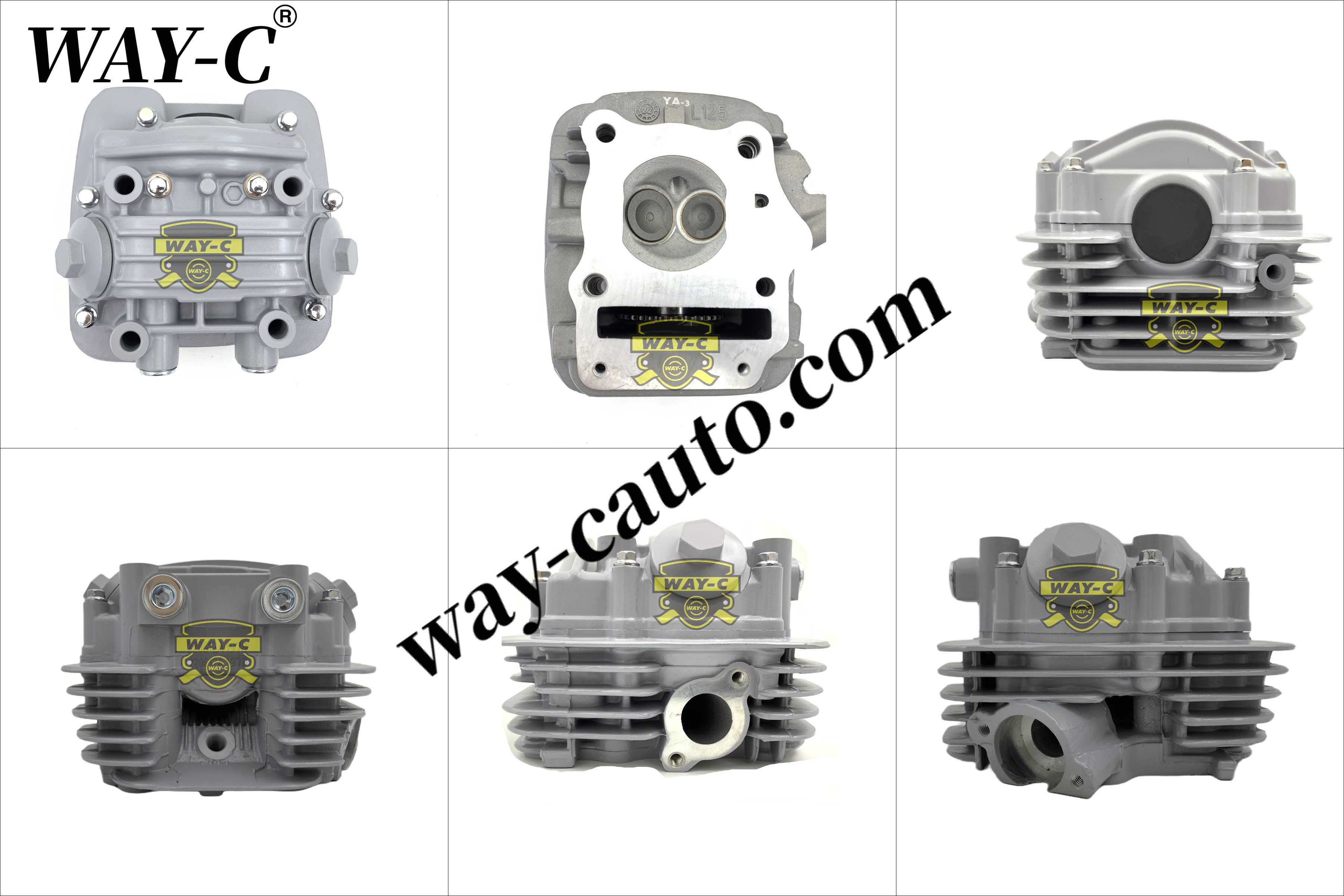 N5010870 Cylinder Head Assembly Motorcycle Engine Cylinder Block For TVS HLX125