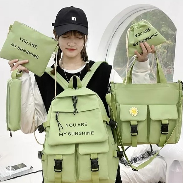 Travel Backpack Girls Laptop School Bag Sets Backpacks Carton Colourful 2022 China