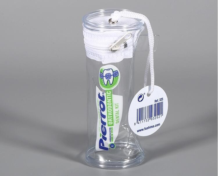 Promotional Gift Slider Zipper Bags Square Barrel Thickened Storage Barrel Pin